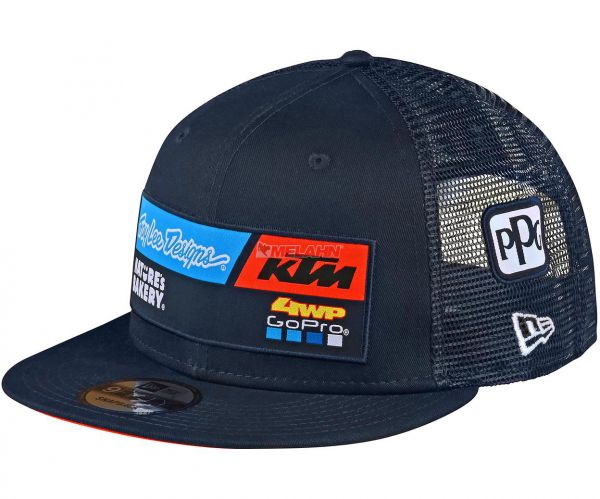 TROY LEE DESIGNS Snapback: KTM Team, navy