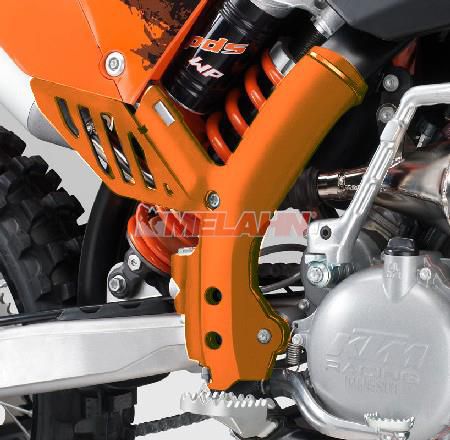 KTM Rahmenschützer (Paar) SX 07-10 / SMR/EXC 08-11, orange