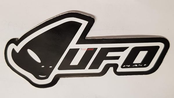 UFO Aufkleber, 8x3,5cm