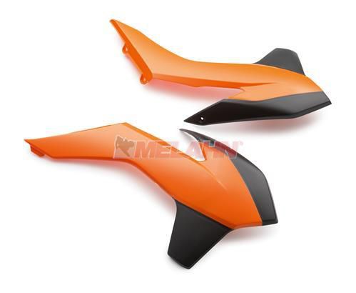 KTM Spoiler (Paar) ohne Dekor, SX/SMR 13-15 / EXC 14-16, orange