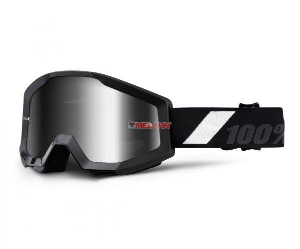 100% Brille: Strata Goliath, schwarz