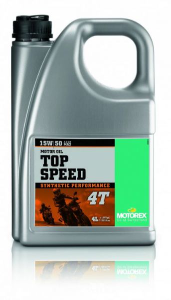 MOTOREX Top Speed 4T 4l, 15W-50 teilsynthetisch