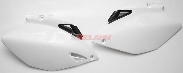 UFO Seitenteile (Paar) YZF 250/450 06-09, weiß