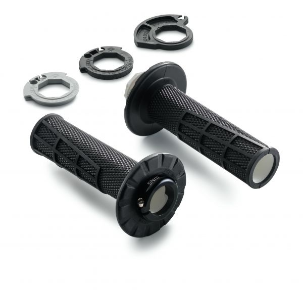 KTM Lock On Grip Set - OEM Motorcycle Grips For 2016-2023 125-450cc SX, XC-W, EXC-F Models