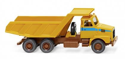 WIKING Volvo N10 Muldenkipper, orange/h'braunrot