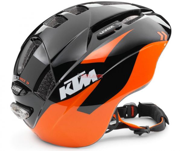 KTM Kids Fahrradhelm: Training, schwarz/orange