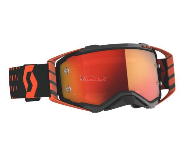 SCOTT Prospect Goggle Motocross MTB MX Enduro Cross Brille orange-schwarz orange verspiegelt