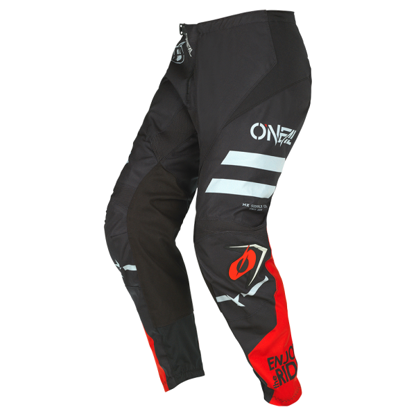 ONEAL Hose: Element Squadron V.22, schwarz/weiß/rot