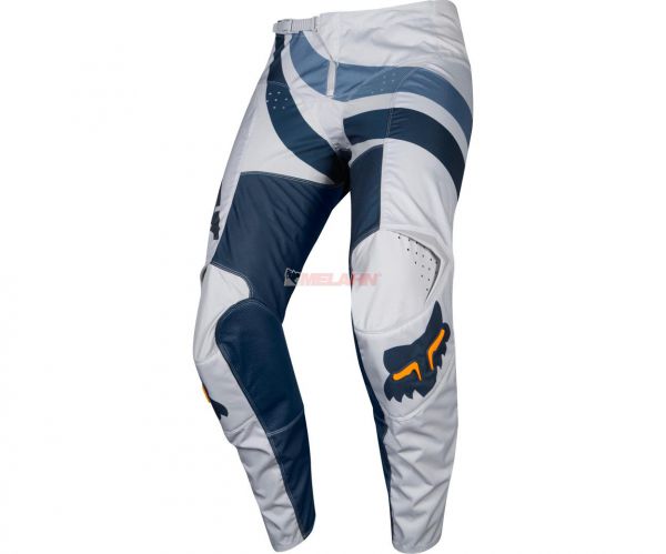 FOX Hose: 180 Cota, hellgrau/navy/orange