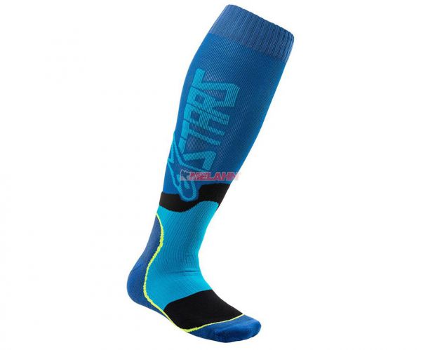 ALPINESTARS Socke (Paar): MX Plus-2, blau