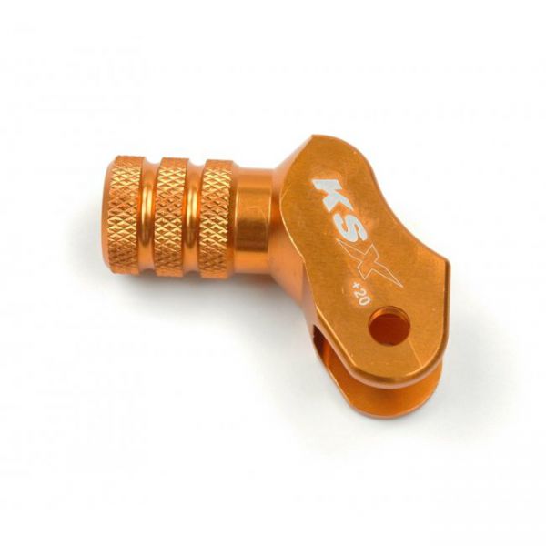 KSX Auftritt für Schalthebel Aluminium +20mm, orange