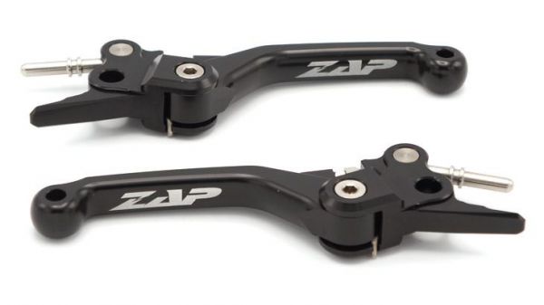 ZAP Flex-Kupplungs-/Bremshebel-Set für KTM/HUSQVARNA 65/85/Freeride 14- , schwarz