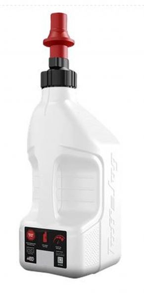 TUFF JUG Kanister mit Schnellverschluss 10 Liter, weiß