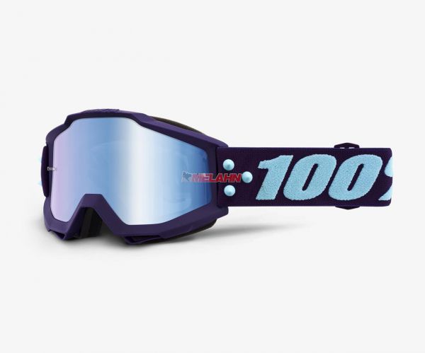 100% Brille: Accuri Maneuver, lila blau verspiegelt