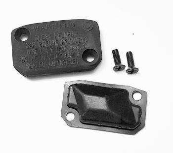 BREMBO Deckel hydraulische Kupplung (schwarz/silber), komplett 