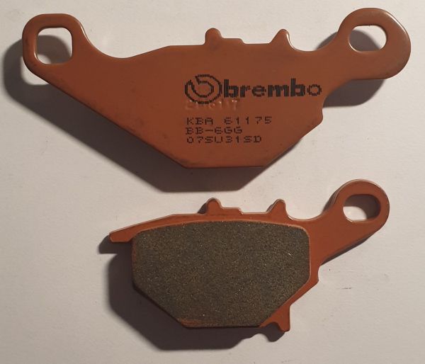 BREMBO Bremsbeläge, Sintermetall, vorne, RM85 05-