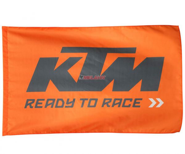 KTM Fahne 150x90cm, orange