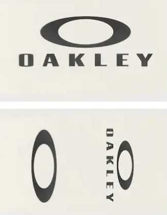 OAKLEY TDC-Aufkleber-Kit: Small schwarz, 3-teilig