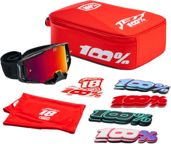 100% Brille: Armega Hyper Jett Lawrence mit Brillenkoffer