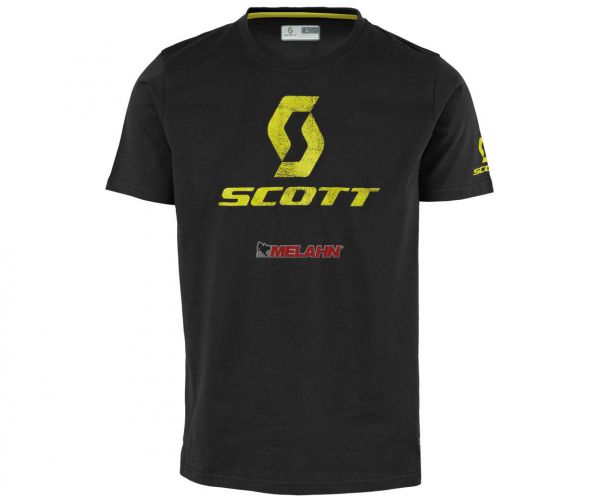 SCOTT T-Shirt: schwarz/gelb