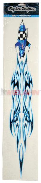 TROY LEE DESIGNS Aufkleber-Kit: Sky Rocket, blau