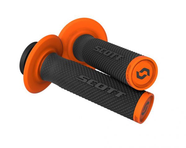 SCOTT Griff (Paar): SX II Lock-On 2-Komponenten, schwarz/orange