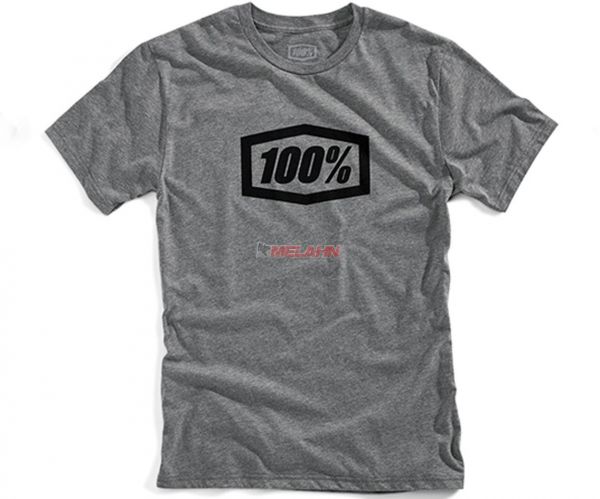 100% T-Shirt: Essential, gunmetal