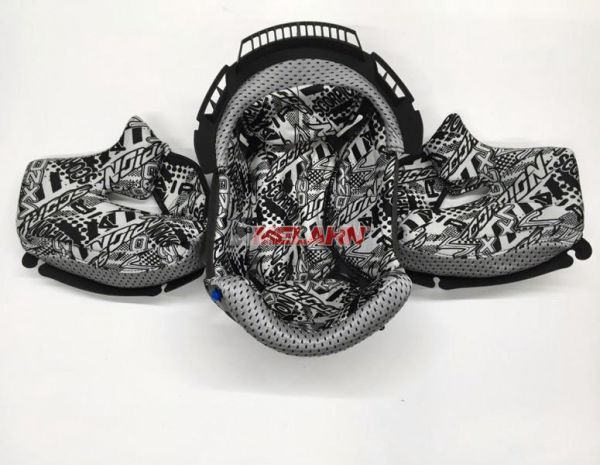 SCORPION Helm-Innenfutter komplett mit Wangenpolster: VX20-Air, Gr. L