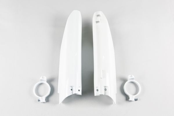 UFO Gabelschutz (Paar) für SUZUKI RM 125/250 1999-2003, weiß