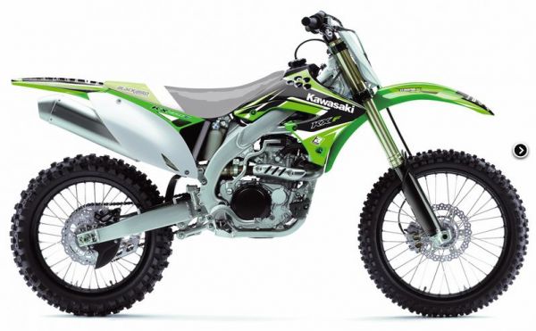 BLACKBIRD Dekor-Kit: Dream 4 für Kawasaki KXF 450 2006-2008