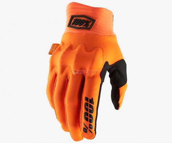 100% Handschuh: Cognito D30, orange