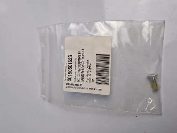 KTM Innentorx Senkkopf M5X16 8.8