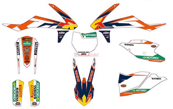 KTM Graphic-Kit: Factory, SX 16-18