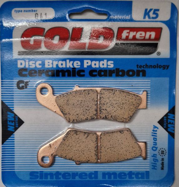 GOLDFREN Sinter-Bremsbeläge 041 K5, vorne für CR/KX/YZ/WR