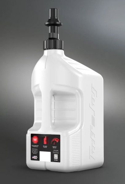 TUFF JUG Kanister mit Schnellverschluss 18,93 Liter, weiß