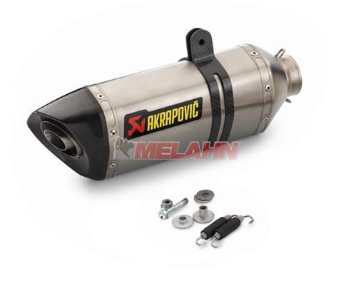 AKRAPOVIC Slip-on Line ENDDÄMPFER TITAN 690 DUKE / R 12-