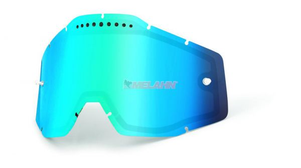 100% Doppelglas vented verspiegelt, blau