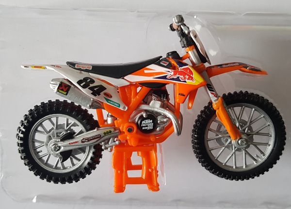 BURAGO Mini Modell 450 SX-F J.Herlings #84, 1:18