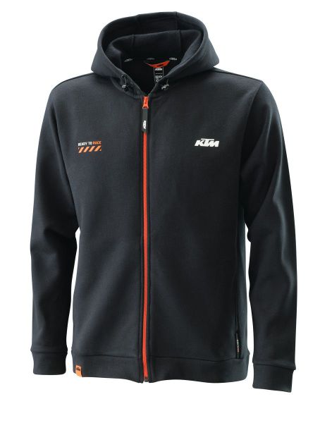 KTM Zip-Hoody: Pure Style, schwarz