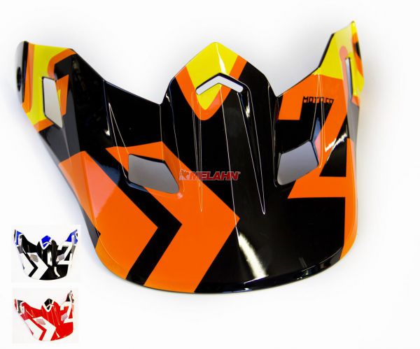 FOX Helmschirm: V2 Visor (2014) Anthem, orange