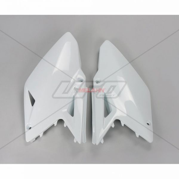 UFO Seitenteile (Paar) für SUZUKI RMZ 450 2008-2017, weiß
