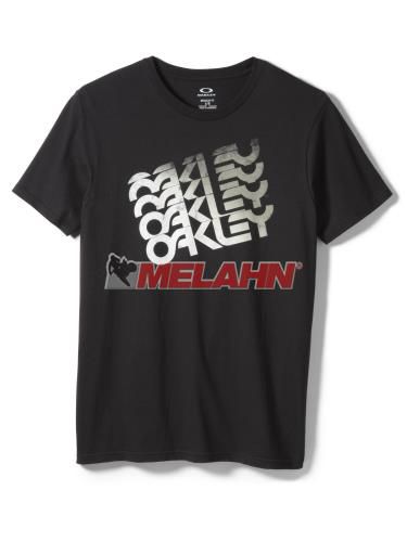 OAKLEY T-Shirt: Quad Factory, schwarz