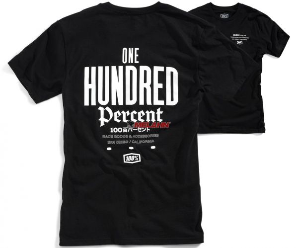 100% T-Shirt: Dellinger, schwarz