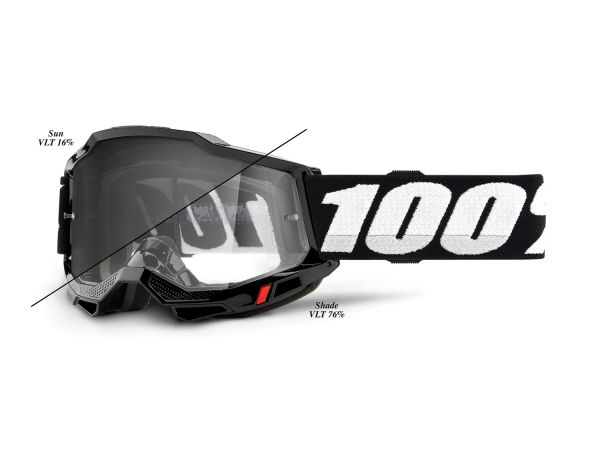 100% Brille: Accuri 2 Woods (selbsttönend), schwarz