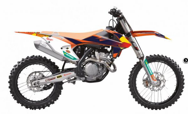 BLACKBIRD Dekor-Kit: MXGP 2023 für KTM SX 2016-2018 / EXC 2017-2019