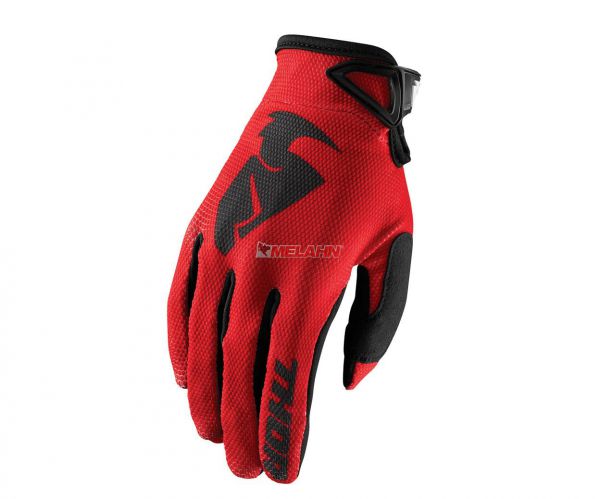 THOR Kids Handschuh: Sector, rot