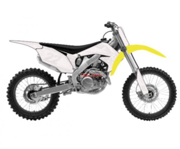 UFO Kotflügel vorne, CRF 450 17-