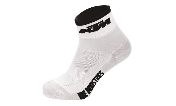 KTM Socke: Factory Line, weiß/schwarz