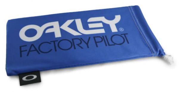 OAKLEY Microfaser-Brillenbeutel: Factory Pilot, blau