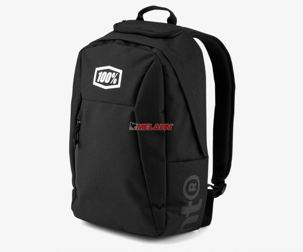 100% Rucksack: Skycap, schwarz